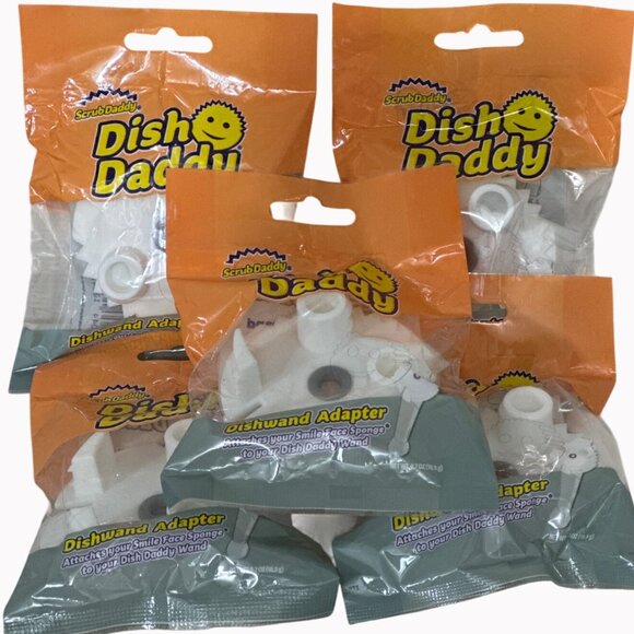 Scrub Daddy Dishwand Adapter Replacement Heads 6-Pack For Dish Cleaning - Picture 1 of 2